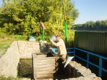 Спасский женский монастырь с пещерными храмами в Костомарово