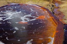 Источник "Кипучий" у станицы Мелиховской