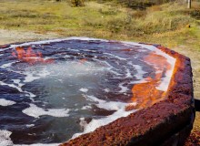 Источник "Кипучий" у станицы Мелиховской