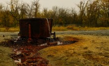 Источник "Кипучий" у станицы Мелиховской