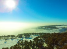 Туман и солнце 