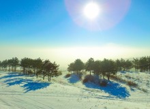 Туман и солнце 