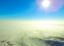 Туман и солнце 