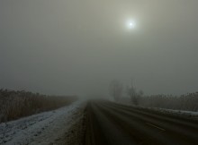 Туман и солнце 