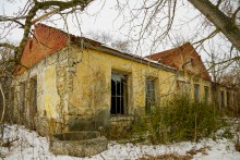 Забытая машино-тракторная мастерская в хуторе Волошино