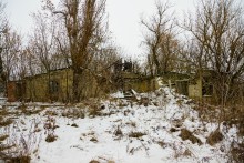 Забытая машино-тракторная мастерская в хуторе Волошино