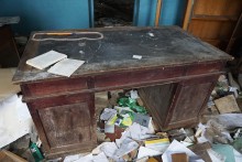 Забытая машино-тракторная мастерская в хуторе Волошино