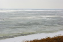 Лед Таганрогского залива