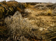 Ледяной прибой на Чумбур-косе