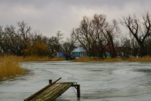 Хутора Донской и Узяк в дельте Дона