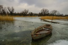 Хутора Донской и Узяк в дельте Дона