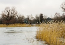Хутора Донской и Узяк в дельте Дона