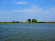 Хутора Донской и Узяк в дельте Дона