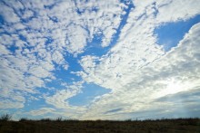 Северский Донец весною возле урочищ Хоботок, Орлинка и Соромка