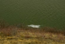 Северский Донец весною возле урочищ Хоботок, Орлинка и Соромка