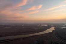 Закат над Мертвым Донцом у хутора Недвиговка