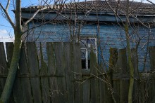 Старый саманный дом