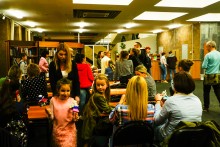 Библионочь в ДГПБ, мастер-класс по созданию куклы-хороводницы