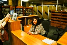 Библионочь в ДГПБ, мастер-класс по созданию куклы-хороводницы