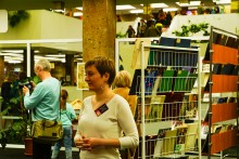 Библионочь в ДГПБ, мастер-класс по созданию куклы-хороводницы