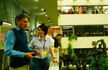 Библионочь в ДГПБ, мастер-класс по созданию куклы-хороводницы