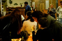 Библионочь в ДГПБ, мастер-класс по созданию куклы-хороводницы