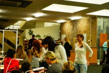 Библионочь в ДГПБ, мастер-класс по созданию куклы-хороводницы