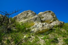 Меловые горы на реке Ясиновке