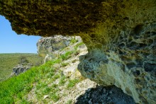 Меловые горы на реке Ясиновке