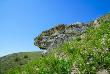 Меловые горы на реке Ясиновке