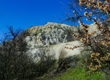 Меловые горы на реке Ясиновке
