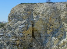 Меловые горы на реке Ясиновке