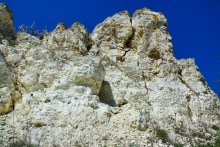 Меловые горы на реке Ясиновке