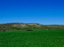 Меловые горы на реке Ясиновке