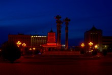 Прогулка по Элисте, столице Калмыкии