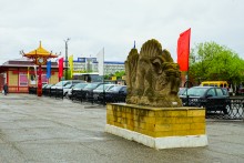 Прогулка по Элисте, столице Калмыкии