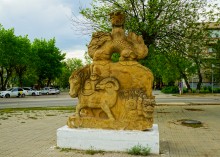 Прогулка по Элисте, столице Калмыкии