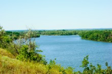 Поселение каменного века Хрящи на Северском Донце