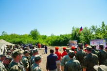 Вахта памяти посвященная обороне Ростова-на-Дону в 1941-42 гг.