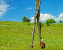 Колодец - журавль у хутора Уляшкин