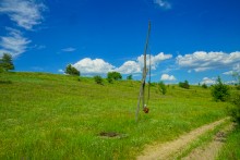 Колодец - журавль у хутора Уляшкин