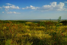 Раздорские склоны над хутором Пухляковский.
