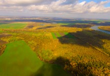 Старые броды и мосты через Сухой Донец у хутора Каныгин