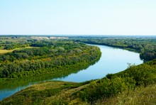 Памятники природу на Дону у хутора Калининского