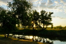 Река Чир у станицы Каргинской