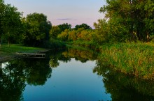 Река Чир у станицы Каргинской