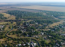Сказочное Лукоморье в Морском Чулеке на берегу Таганрогского залива.