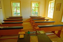 Приходская школа в станице Каргинской