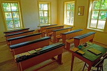 Приходская школа в станице Каргинской