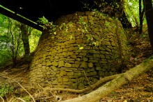 Мост через Миус у поселка Краснобумажник